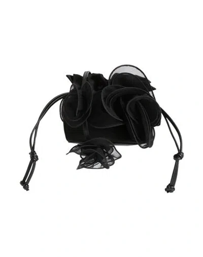 Magda Butrym Woman Cross-body Bag Black Size - Textile Fibers, Leather