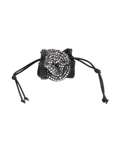 Magda Butrym Woman Cross-body Bag Black Size - Textile Fibers, Leather