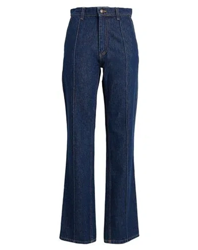 Magda Butrym Woman Jeans Blue Size 6 Cotton