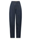 Magda Butrym High-rise Straight-leg Jeans In Blue