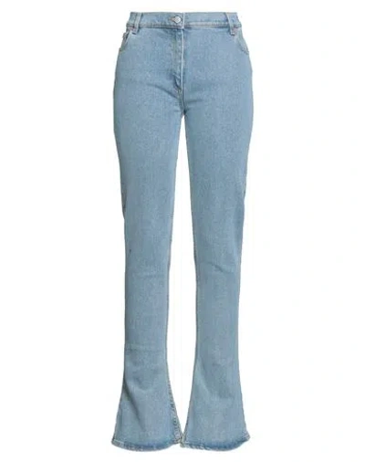 Magda Butrym Woman Jeans Blue Size 8 Cotton, Elastane