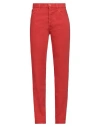 Magda Butrym Woman Jeans Red Size 2 Cotton In Red