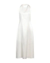 Magda Butrym Wool-blend Dress In White