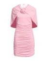Magda Butrym Woman Midi Dress Pink Size 6 Polyamide, Elastane In Pink