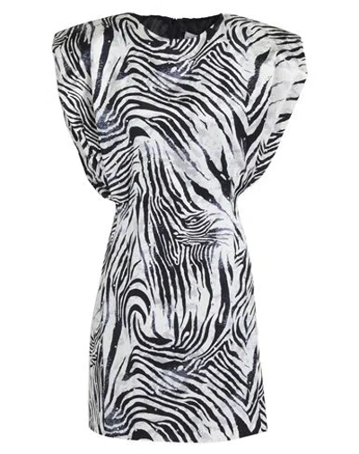 Magda Butrym Woman Short Dress White Size 4 Silk