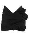 Magda Butrym Woman Mini Skirt Black Size 6 Viscose, Polyester, Elastane In Black
