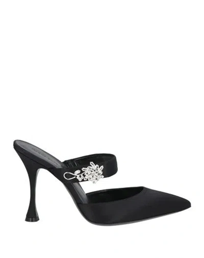 Magda Butrym Woman Mules & Clogs Black Size 11 Polyester