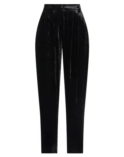 Magda Butrym Woman Pants Black Size 6 Viscose, Nylon, Elastane