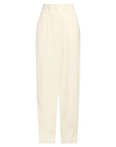 Magda Butrym Woman Pants Cream Size 2 Wool, Silk In Pink