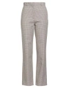 Magda Butrym Woman Pants Ivory Size 4 Wool, Cotton In Gray