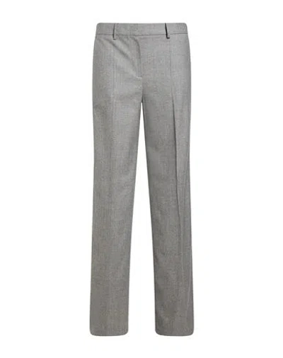 Magda Butrym Woman Pants Light Grey Size 6 Virgin Wool In Gray