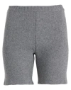 Magda Butrym Woman Shorts & Bermuda Shorts Grey Size 8 Wool In Grey