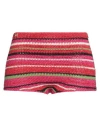 Magda Butrym Woman Shorts & Bermuda Shorts Red Size 4 Cotton, Viscose In Red