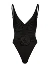 Magda Butrym Swimsuit 02 One-piece Swimsuit In Black