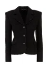 Magda Butrym Brown Boucle Blazer