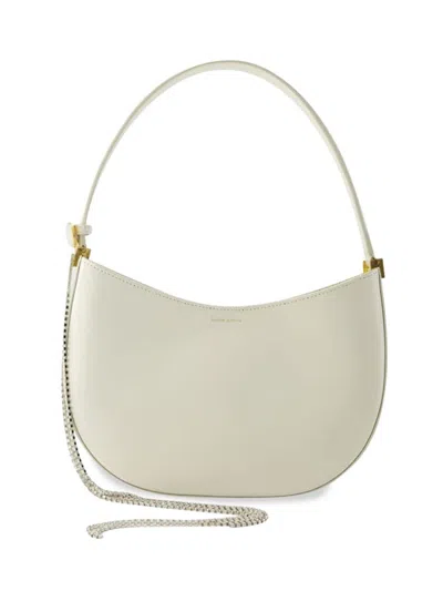 Magda Butrym Women's Vesna Leather Medium Shoulder Bag In White