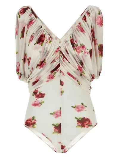 MAGDA BUTRYM WOMEN'S PRINTED JERSEY BODYSUIT