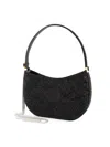Magda Butrym Women's Re23 Vesna Strass Medium Shoulder Bag In Black
