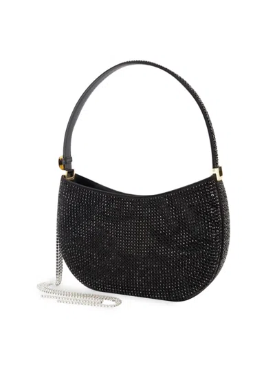 Magda Butrym Women's Re23 Vesna Strass Medium Shoulder Bag In Black