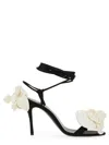 Magda Butrym Women Sandal With Flower Detail In Black