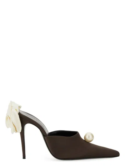 Magda Butrym Women's Shaft Mule In Brown