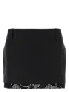 Shop Magda Butrym Women's Silk Mini Skirt