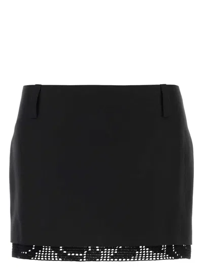 Magda Butrym Women's Silk Mini Skirt