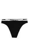 Magda Butrym Pearl Bikini Bottom In Black