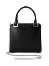 Magda Butrym Leather Zorya Micro Bag In Black