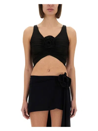 Magda Butrym Women's Top With Flower Top