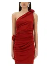Magda Butrym One-shoulder T-shirt 3d Roses