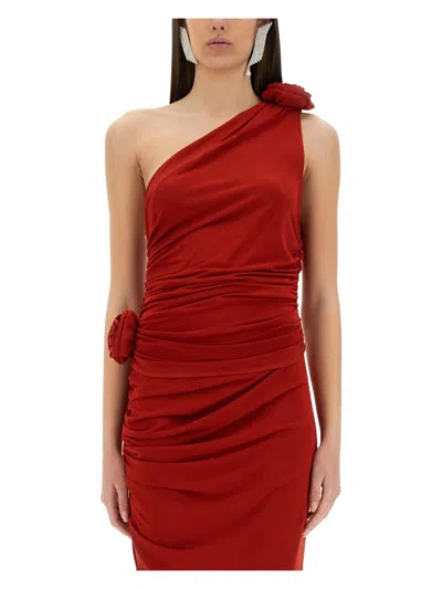 Magda Butrym Women's Viscose Blend Top In Red