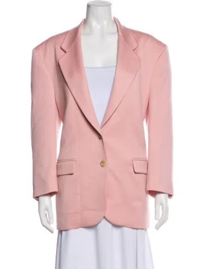 Pre-owned Magda Butrym Wool Blazer In Pink