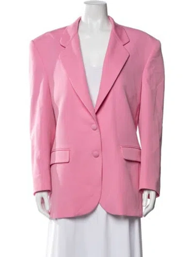 Pre-owned Magda Butrym Wool Blazer In Pink