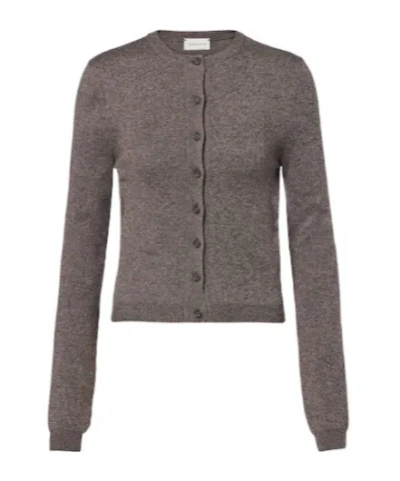Magda Butrym Wool Cardigan In Grey