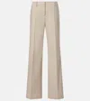 Magda Butrym Wool Flared Pants In Neutral