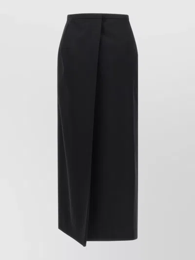 Magda Butrym Wool Tailored Trousers In Black