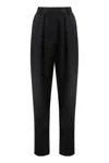 Magda Butrym Wool Trousers In Black