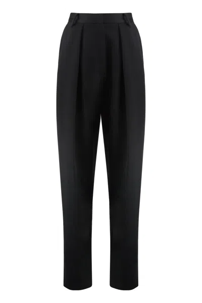 Magda Butrym Wool Trousers In Black