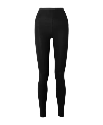 Magda Butrym Stretch-cady Skinny Pants In Black