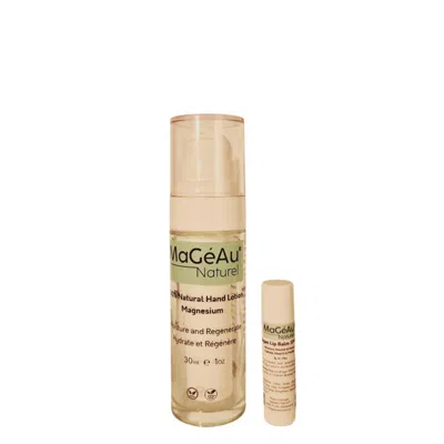 Magéau Naturel Neutrals Hand Lotion & Lip Balm Set - Irritate, Dry And Chapped