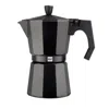 Magefesa 01pacfkeb06 Kenia Aluminum Noir 6 Cups Coffee Maker In Black
