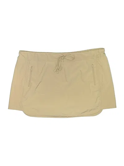 Pre-owned Magellan Outdoors Casual Skirt In Brown