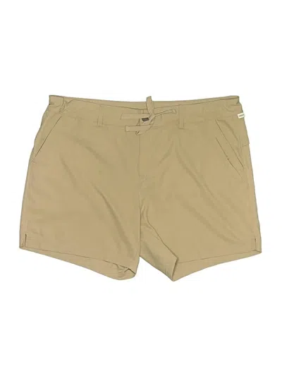 Pre-owned Magellan Outdoors Khaki Shorts In Brown