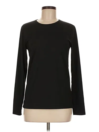 Pre-owned Magellan Outdoors Long Sleeve T-shirt In Black