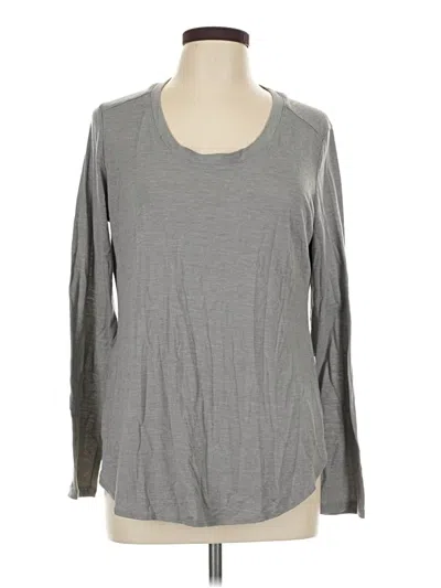 Pre-owned Magellan Outdoors Long Sleeve T-shirt In Gray