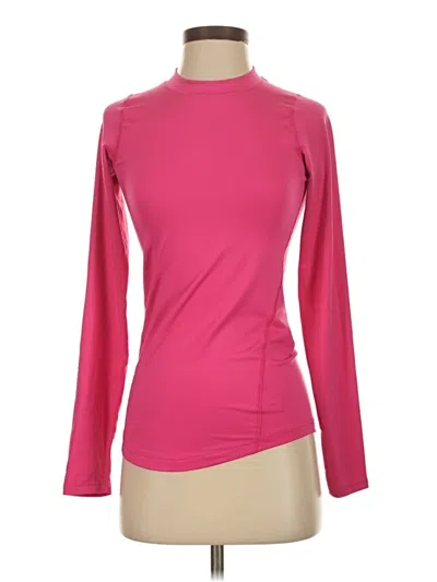 Pre-owned Magellan Outdoors Long Sleeve Turtleneck In Pink