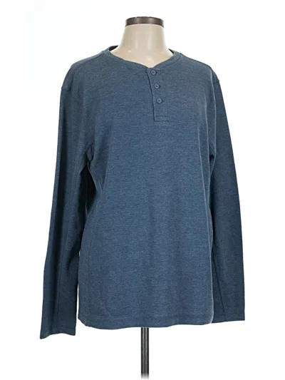 Pre-owned Magellan Outdoors Pullover Sweater In Blue
