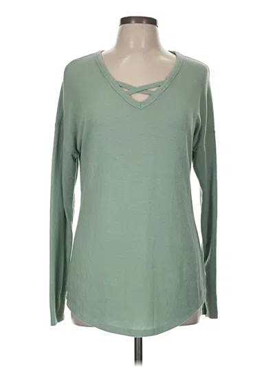 Pre-owned Magellan Outdoors Pullover Sweater In Green
