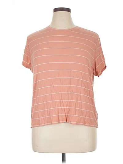 Pre-owned Magellan Outdoors Short Sleeve T-shirt In Pink
